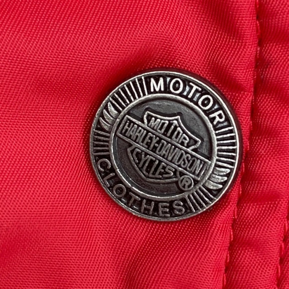 Harley Davidson Red Warm Jacket - Picture 4 of 5